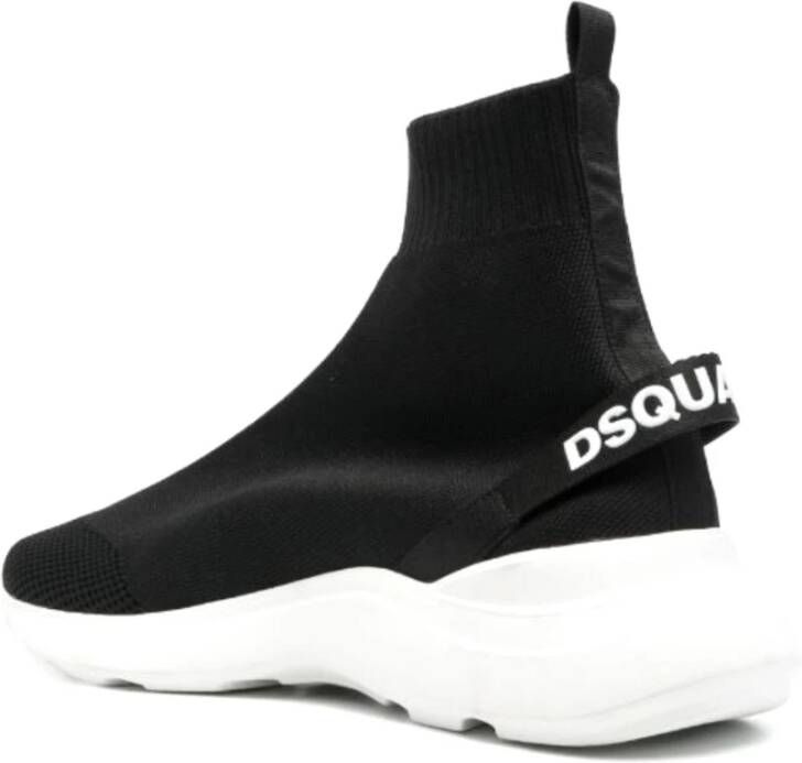 Dsquared2 Casual Sneakers voor Dagelijks Gebruik Black Heren