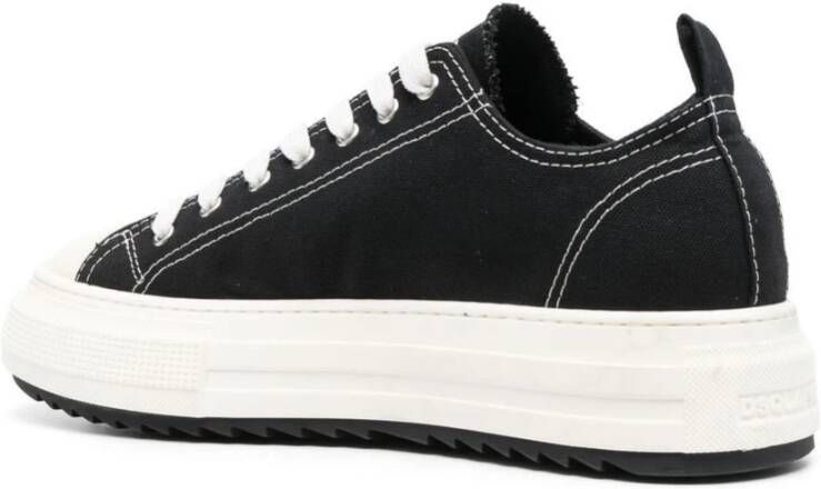 Dsquared2 Chunky Lace-Up Sneakers Zwart Heren