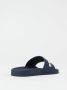 Dsquared2 Comfortabele Rubberen Slippers Sandalen Blauw - Thumbnail 2