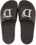 Dsquared2 Trendy D2 Slides voor modebewuste vrouwen Black Dames - Thumbnail 7