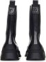 Dsquared2 Enkellaarzen van Leer met Elastische Zijkanten Black Dames - Thumbnail 2