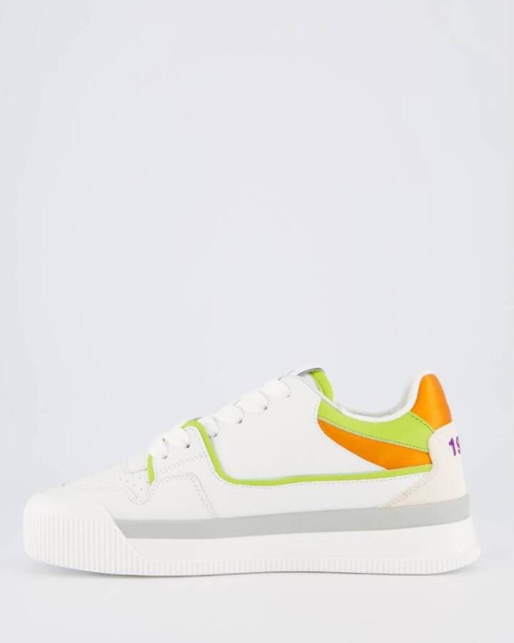 Dsquared2 Dames New Jersey Sneaker Wit Multi White Dames