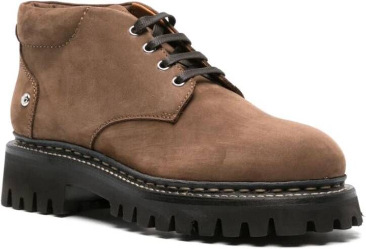 Dsquared2 Donkerbruine Veterschoenen Brown Heren