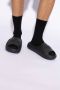 Dsquared2 Rubberen oversized slides met Canadese blad Black Heren - Thumbnail 10