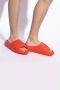 Dsquared2 Rode Platte Slides & Teenslippers Red Heren - Thumbnail 10