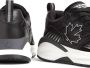 Dsquared2 Vintage Stijl Leren Sneakers Zwart Black Heren - Thumbnail 20