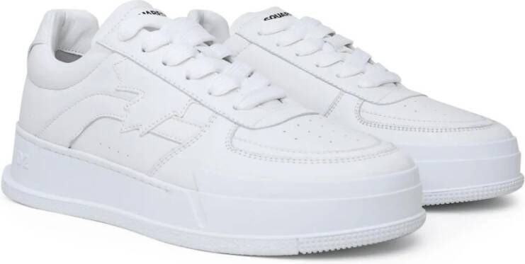 Dsquared2 Esdoornblad Sneakers White Heren