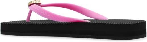 Dsquared2 Flip-flops met logo Pink Dames