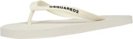Dsquared2 Flip Flops Wit Heren
