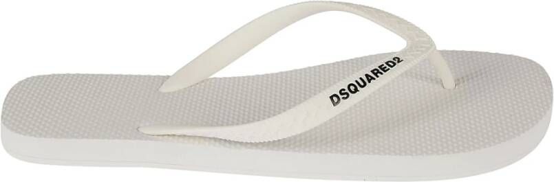 Dsquared2 Flip Flops Wit Heren