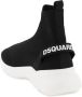 Dsquared2 Fly High Top Sneakers met Stretch Gebreid Bovenwerk Black Heren - Thumbnail 9