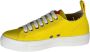 Dsquared2 Gele Canvas Sneaker met Roze Print Yellow Dames - Thumbnail 6