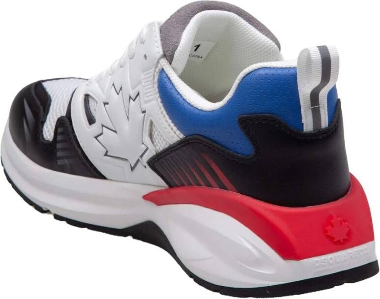 Dsquared2 Hardloopsneakers van leer met esdoornblad Multicolor Dames