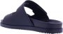 Dsquared2 Zwarte Leren Touch-Strap Sandalen Zwart Heren - Thumbnail 2