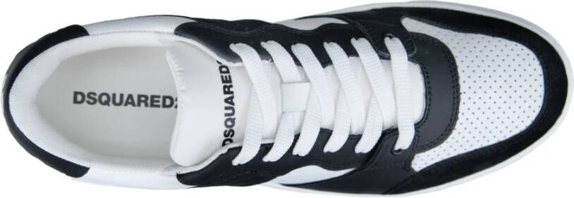 Dsquared2 Heren Leren Veterschoenen Black Heren