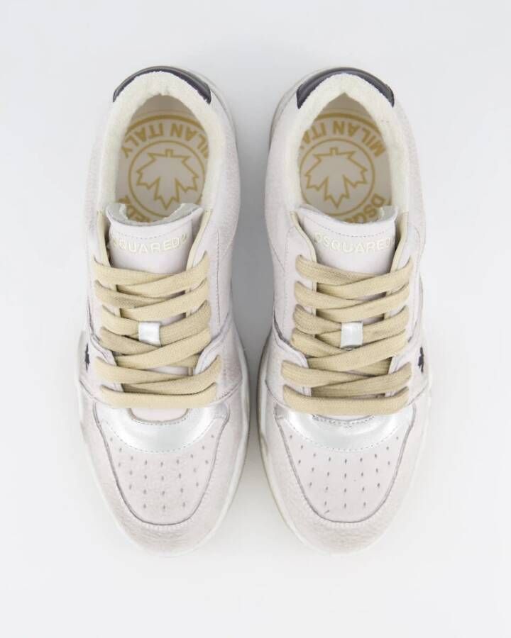 Dsquared2 Heren Spiker Jeans White Heren