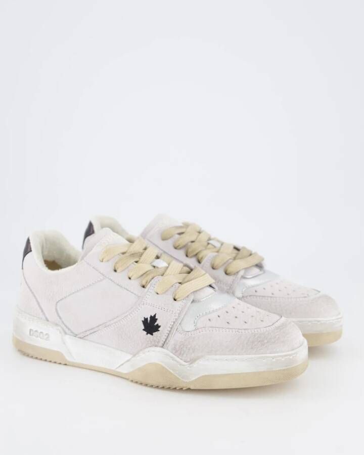 Dsquared2 Heren Spiker Jeans White Heren