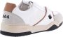 Dsquared2 Leren en Nylon Contrast Sneakers Beige Heren - Thumbnail 4