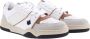 Dsquared2 Leren en Nylon Contrast Sneakers Beige Heren - Thumbnail 5