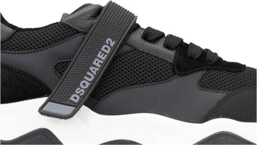 Dsquared2 Heren Veterschoenen met Klittenband