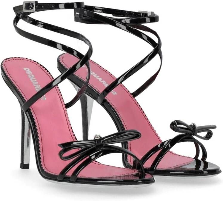 Dsquared2 High Heel Sandals Black Dames