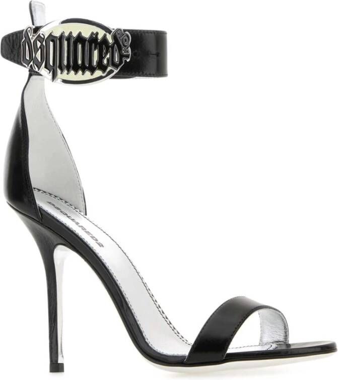 Dsquared2 High Heel Sandals Black Dames