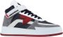 Dsquared2 Hoge Sneakers voor Heren met Veters Klittenband Multicolor Heren - Thumbnail 2