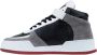 Dsquared2 Hoge Sneakers voor Heren met Veters Klittenband Multicolor Heren - Thumbnail 3