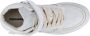 Dsquared2 Hoge Sneakers voor Heren met Veters Klittenband White Heren - Thumbnail 4