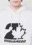 Dsquared2 Hoodie met Ribboord en chetten - Thumbnail 2