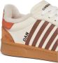 Dsquared2 Italiaanse leren sneakers met contrastdetails Multicolor Heren - Thumbnail 2
