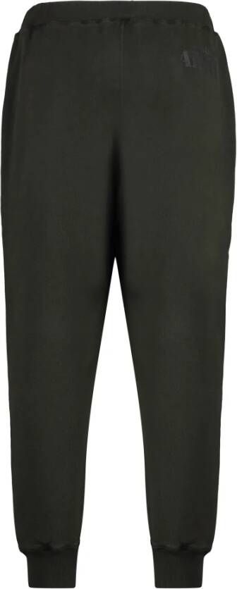 Dsquared2 Katoenen joggingbroek met geribbelde enkelboorden