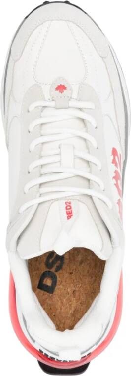 Dsquared2 Lace-Up Chunky Rubber Sneakers