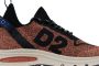 Dsquared2 Heren Veters Stof Sneakers Orange Heren - Thumbnail 2