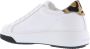 Dsquared2 Leren Lace-Up Low Top Sneakers White Dames - Thumbnail 2