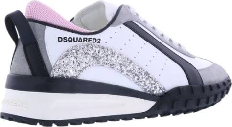 Dsquared2 Dames Legend Logo Low-Top Sneakers Grijs Dames