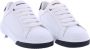 Dsquared2 Stijlvolle leren sneakers voor vrouwen White Dames - Thumbnail 9