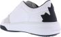 Dsquared2 Witte Leren Sneakers met Contrasterend Logo White Heren - Thumbnail 8