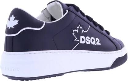 Dsquared2 Lace-Up Low Top Sneakers Zwart Heren