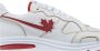 Dsquared2 baskets lacées à patch logo Wit Heren - Thumbnail 3