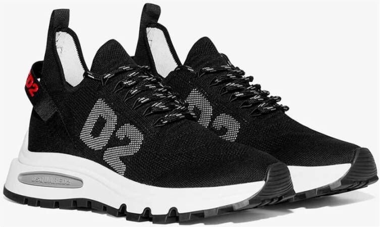 Dsquared2 Lage Run DS2 Sneakers Zwart Heren