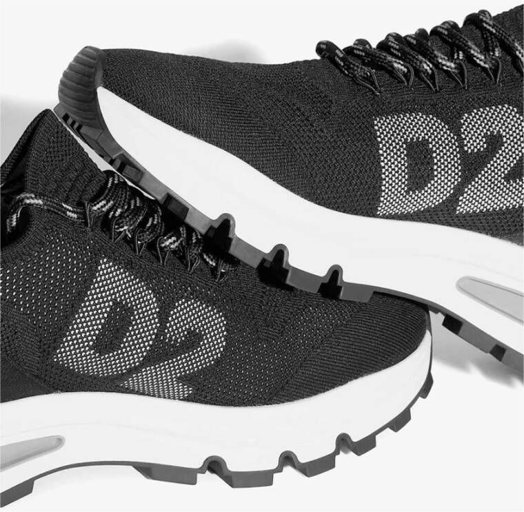 Dsquared2 Lage Run DS2 Sneakers Zwart Heren