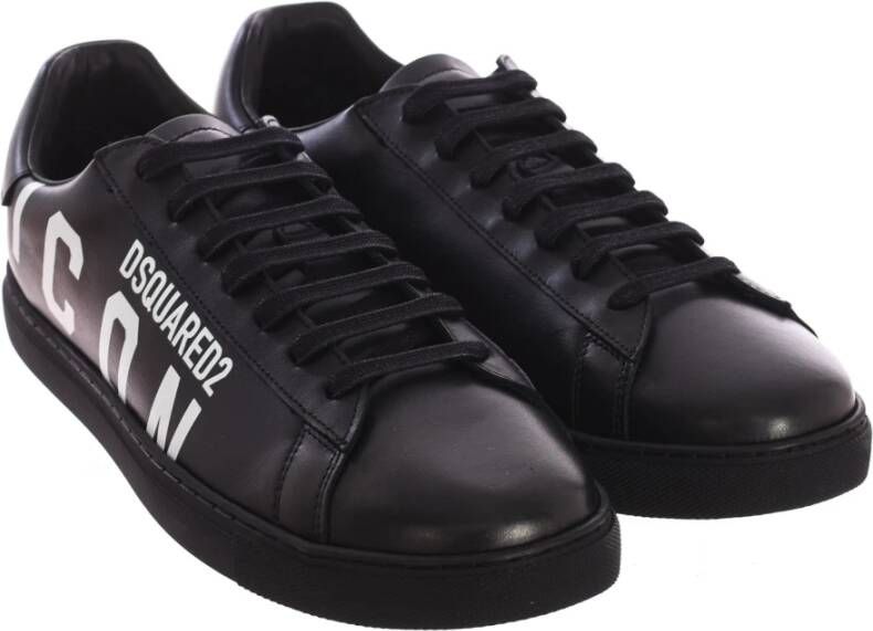 Dsquared2 Lage Sports Sneakers Black Heren