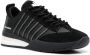 Dsquared2 Zwarte Leren Sneakers met Suède Detail Black Heren - Thumbnail 2