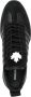 Dsquared2 Zwarte Leren Sneakers met Suède Detail Black Heren - Thumbnail 4