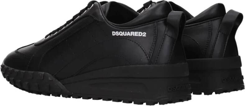 Dsquared2 Legend Leren Sneakers Black Dames