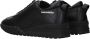 Dsquared2 Zwarte Leren Sneakers met Geperforeerd Detail Black Heren - Thumbnail 11