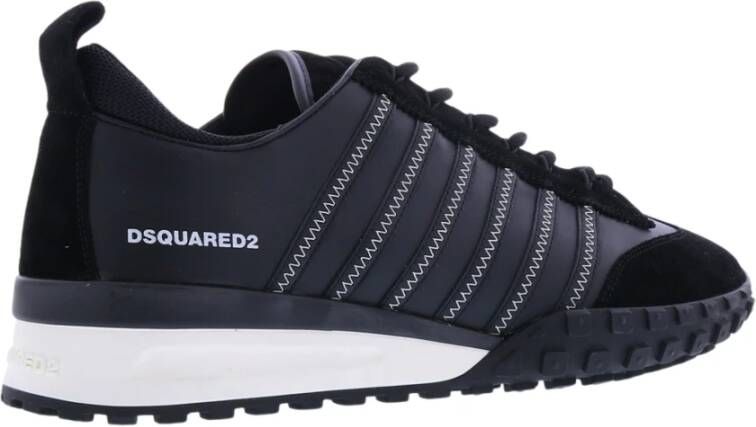 Dsquared2 Leren.4 Sneakers voor Heren Zwart Heren