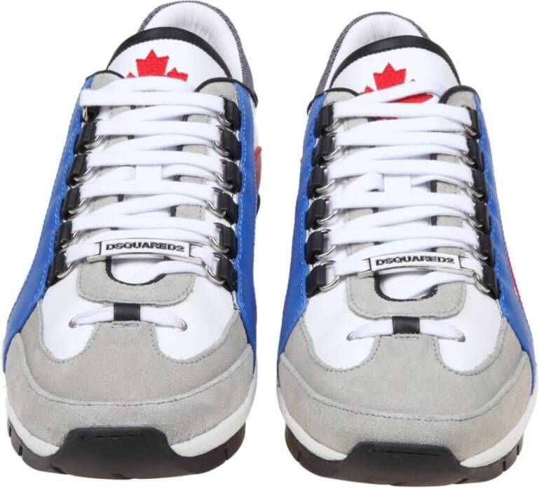 Dsquared2 Legende Sneakers Leer Suède Italië Multicolor Heren