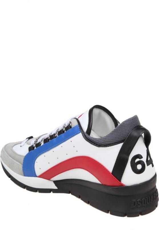 Dsquared2 Legende Sneakers Leer Suède Italië Multicolor Heren